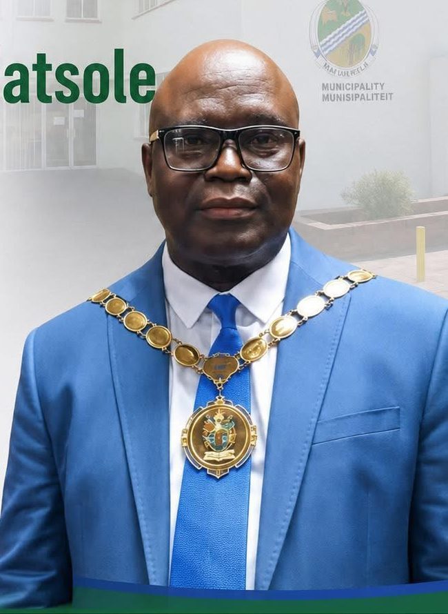 Official portrait of Mafube Executive Mayor Councillor J. P. S. Matsole